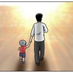 夕飯前のお散歩